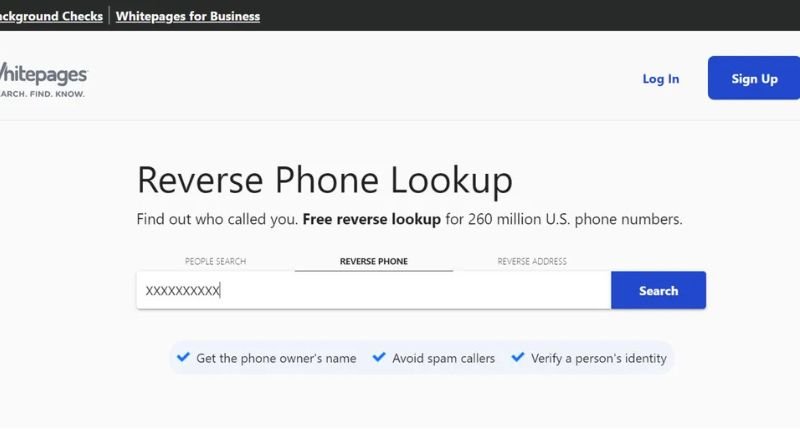 Reverse Phone Lookup